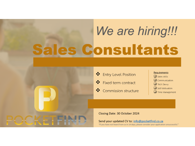 Field Sales Consultant Field Sales Consultant
